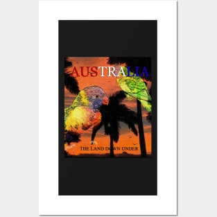 Australia the land down under Posters and Art